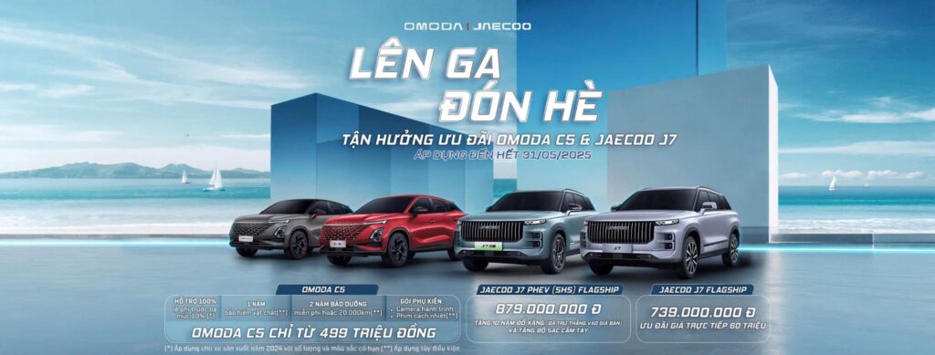 banner omoda jaecoo hải phòng