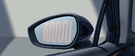 Gương gập, sấy khô tự động omoda c5